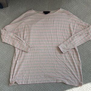Hatch - Women's Maternity Pink Striped Top
